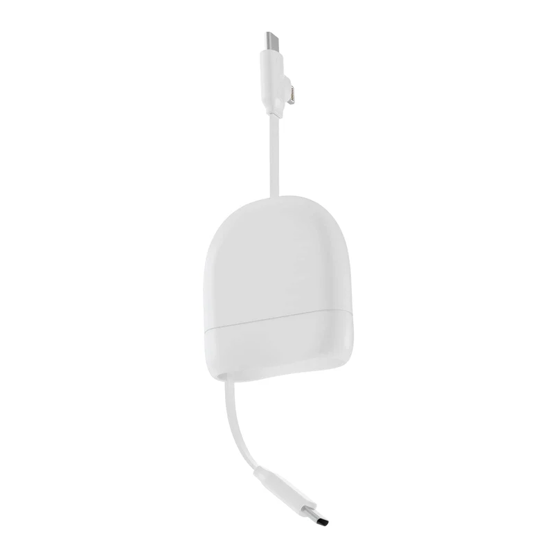 Cavo USB-C e Lightning retrattile Xoopar ICE-R da 60 W, 1 metro