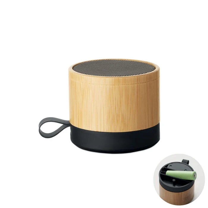 Speaker wireless 5.1 involucro in bambù