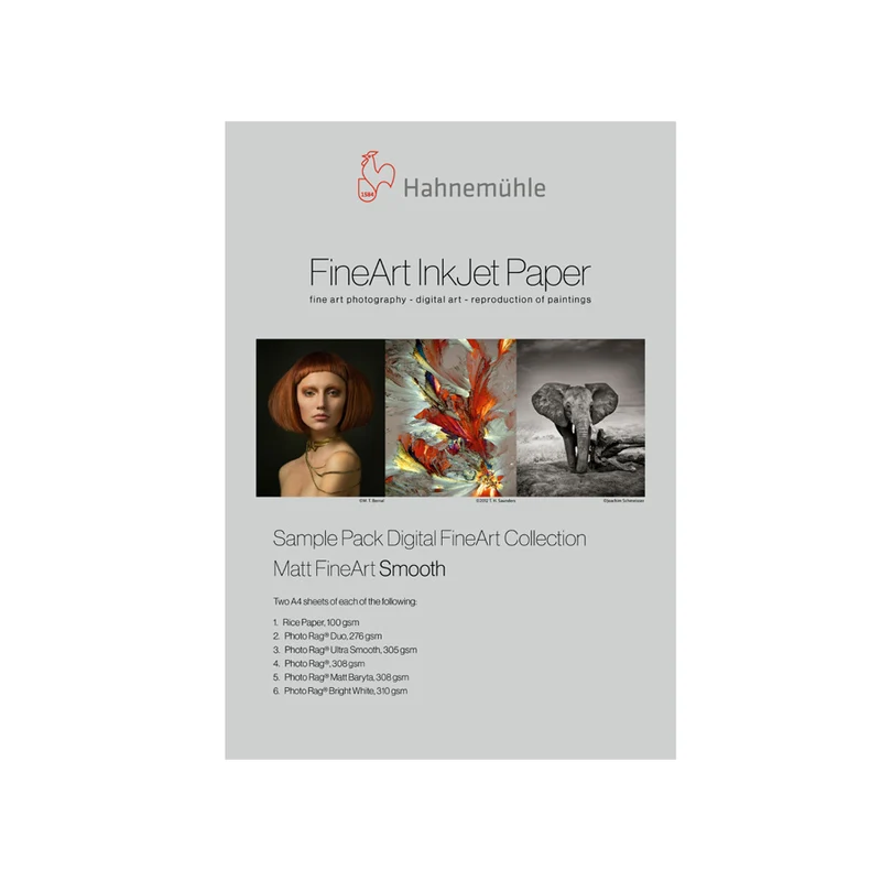 Hahnemuhle carta A4 Fine Art Smooth