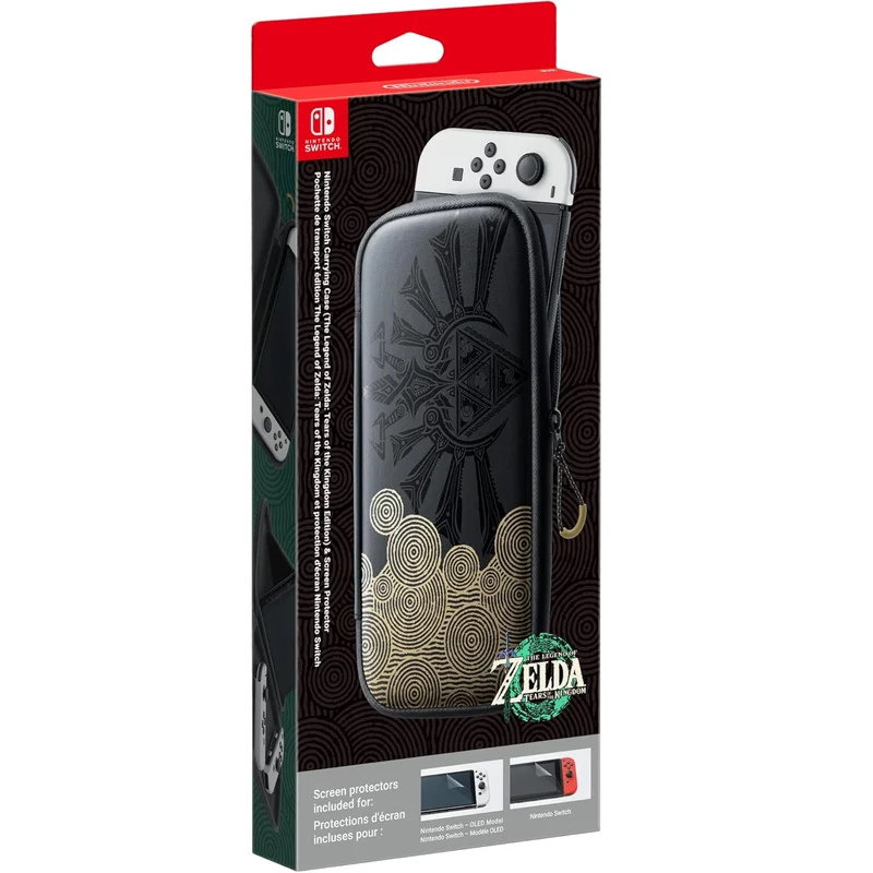 The Legend of Zelda: Tears of the Kingdom Custodia Nintendo Switch + Pellicola