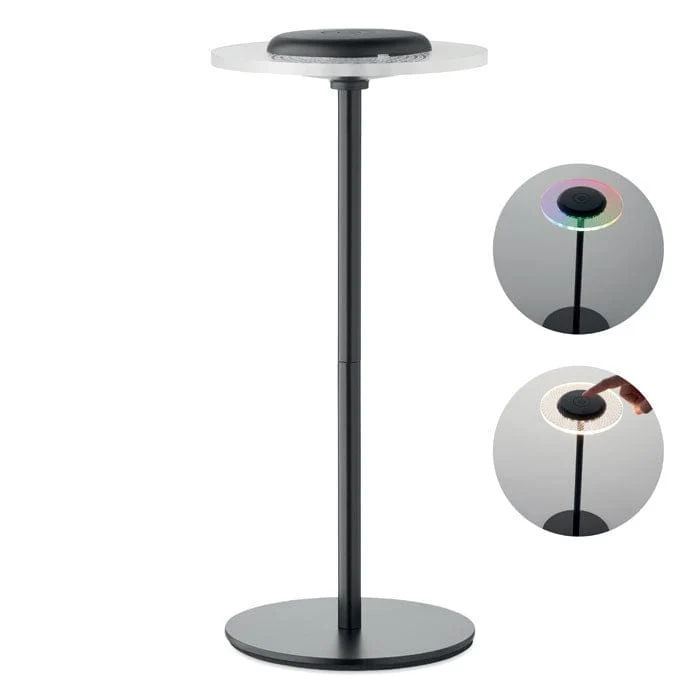 Lampada da tavolo in ferro RGB