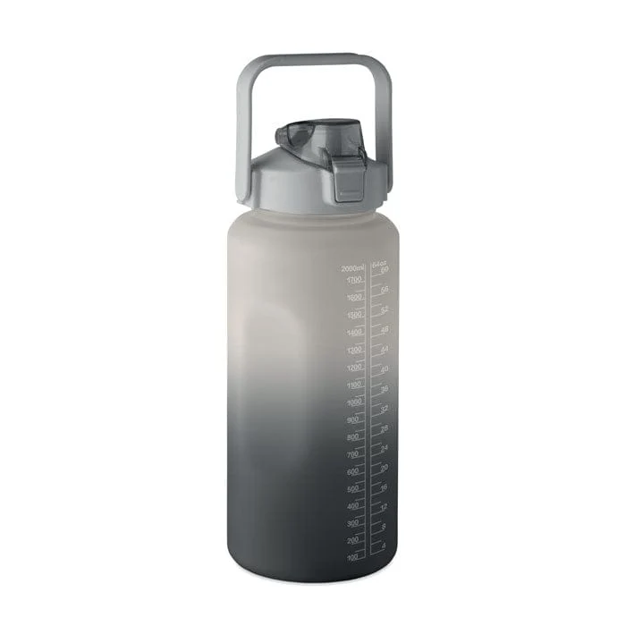 Borraccia graduata RPET 2000ml