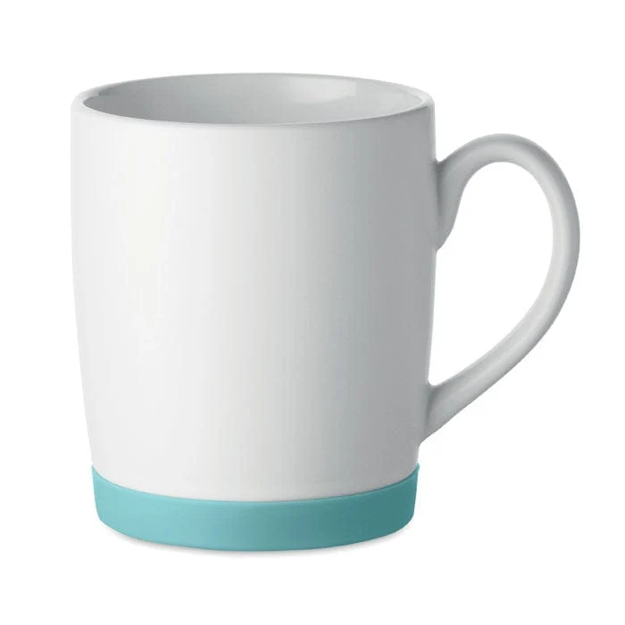 Tazza in ceramica 300 ml con base in silicone