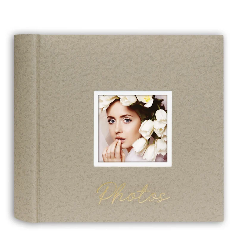 Album con pagine in cartoncino bianco "Dante C" 20 fogli (24x24) - Art. AH2420C