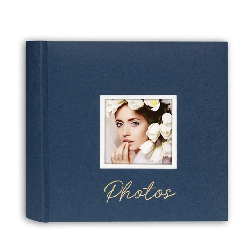 Album con pagine in cartoncino bianco "Dante B" 20 fogli (24x24) - Art. AH2420B