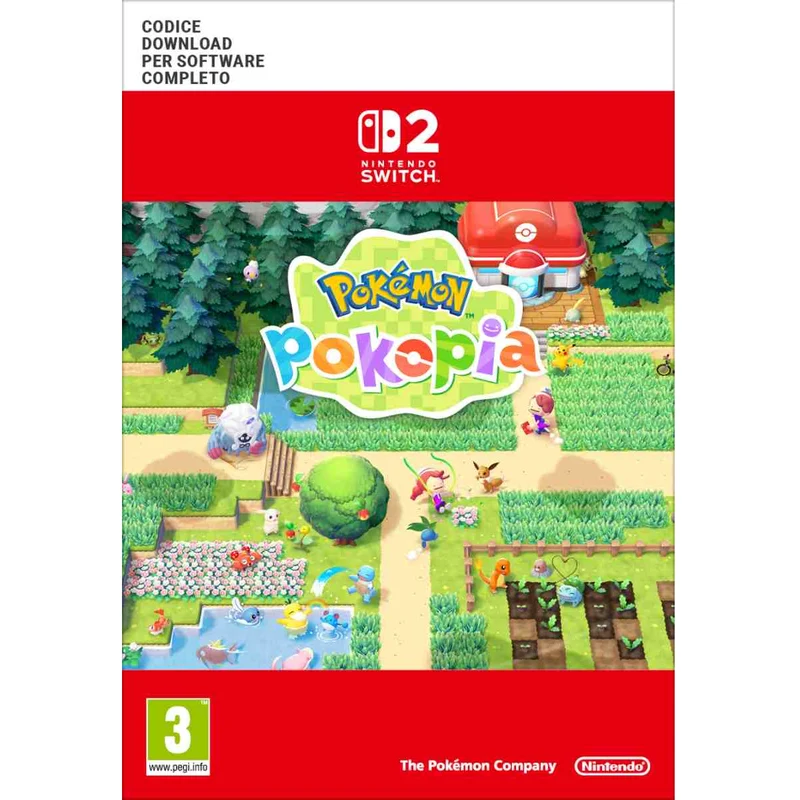 Pokemon Pokopia Nintendo Switch 2 Italiano Videogioco NSW2 (Codice Download)