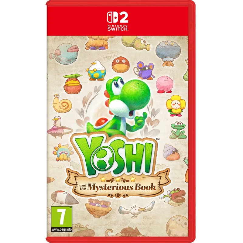 Yoshi And The Mysterious Book Nintendo Switch 2 Videogioco Ita Nuovo PAL