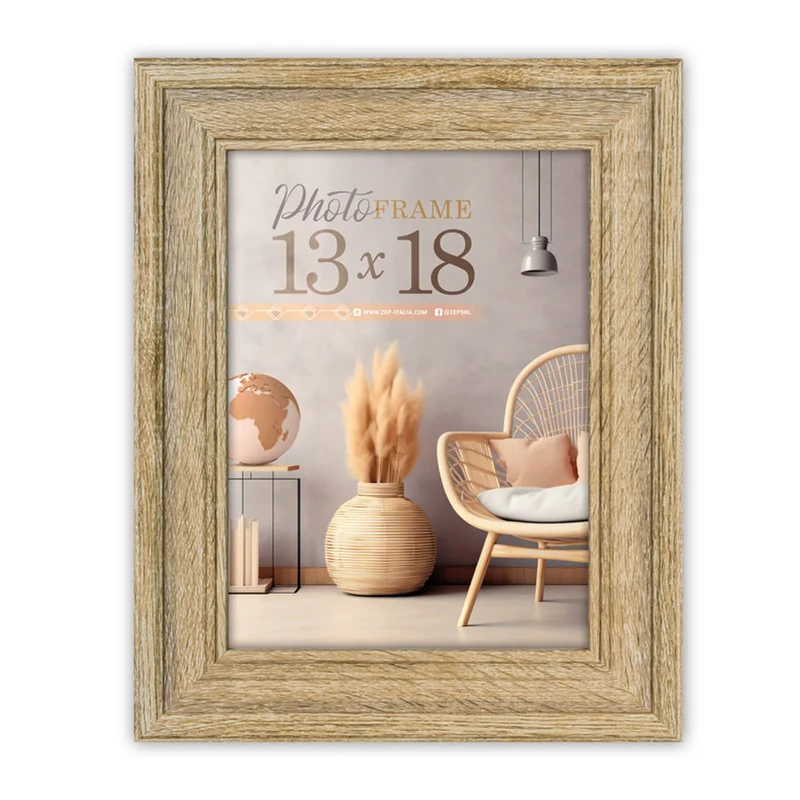 Cornice in plastica "Palermo Brown"(10x15)/(13x18)/(15x20)/(20x30) - Art.PM346B/PM357B/PM368B/PM323B