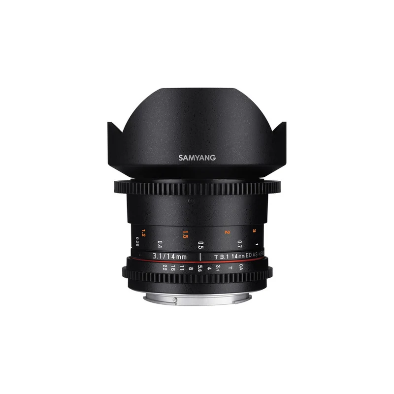 Samyang 14mm T3.1 VDSLR II (Per Sony E-Mount) - Garanzia Fowa Italia