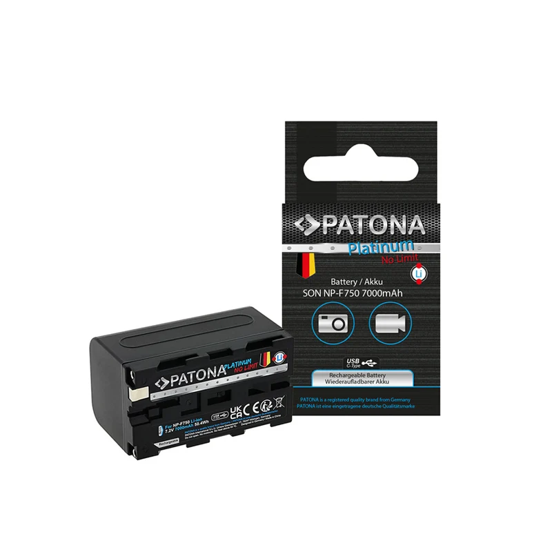 Patona NP-F750 7000mAh