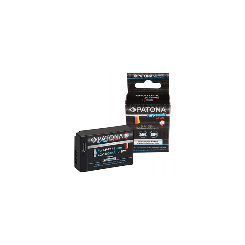Patona batteria LP-E17 (con USB-C)