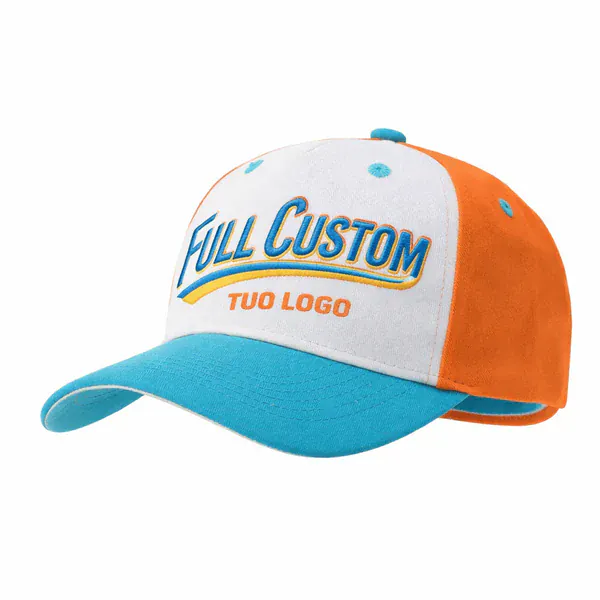 Cappellino 5 pannelli Full Custom - Colori Fashion