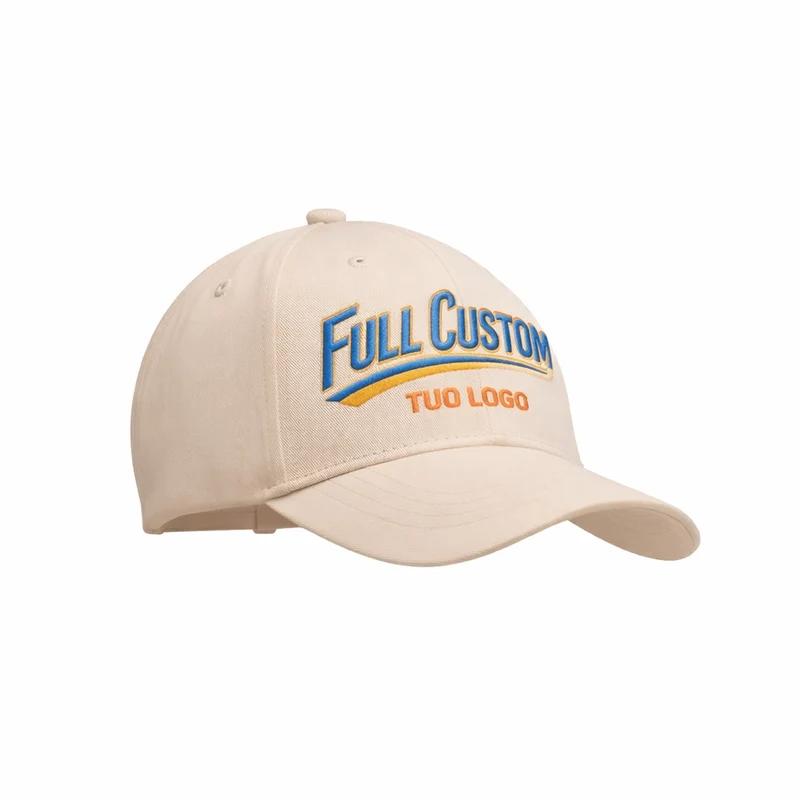 Cappellino 5 pannelli Full Custom - RPET