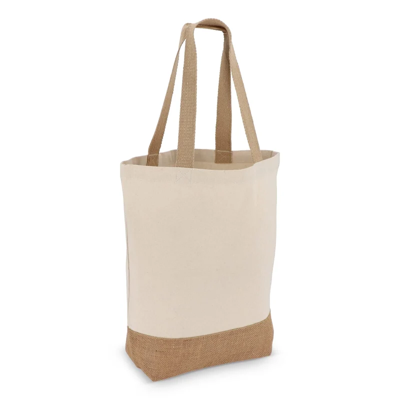 Borsa in cotone e iuta OEKO-TEX® 41 x 13 x 41 cm 320g/m²