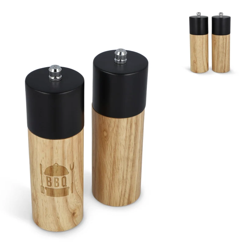 Set macina sale e pepe in legno InSideOut