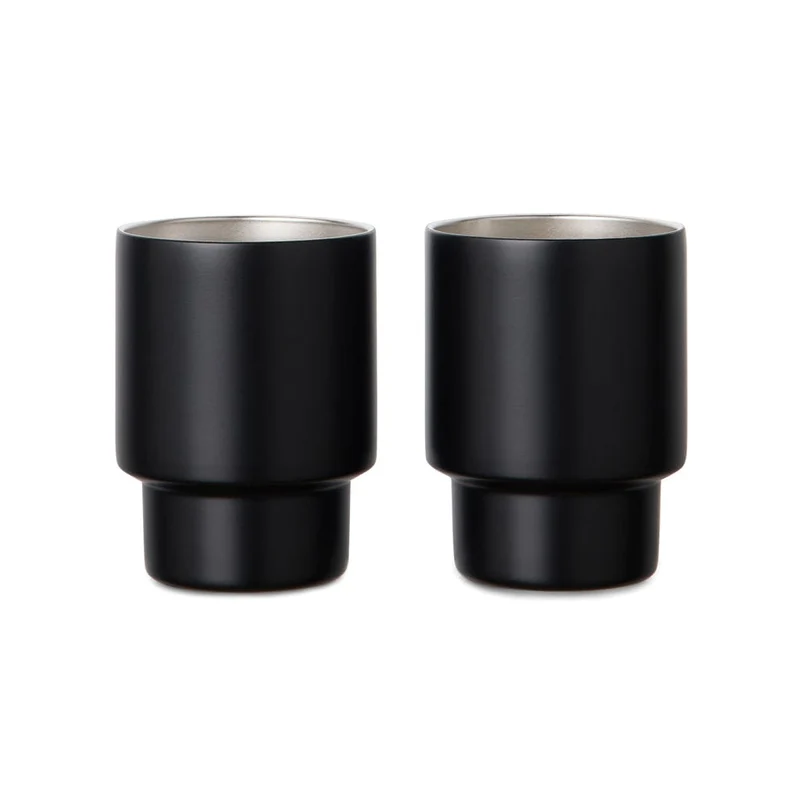 Set 2 tazze VINGA Nagano in acciaio riciclato RCS – 160 ml
