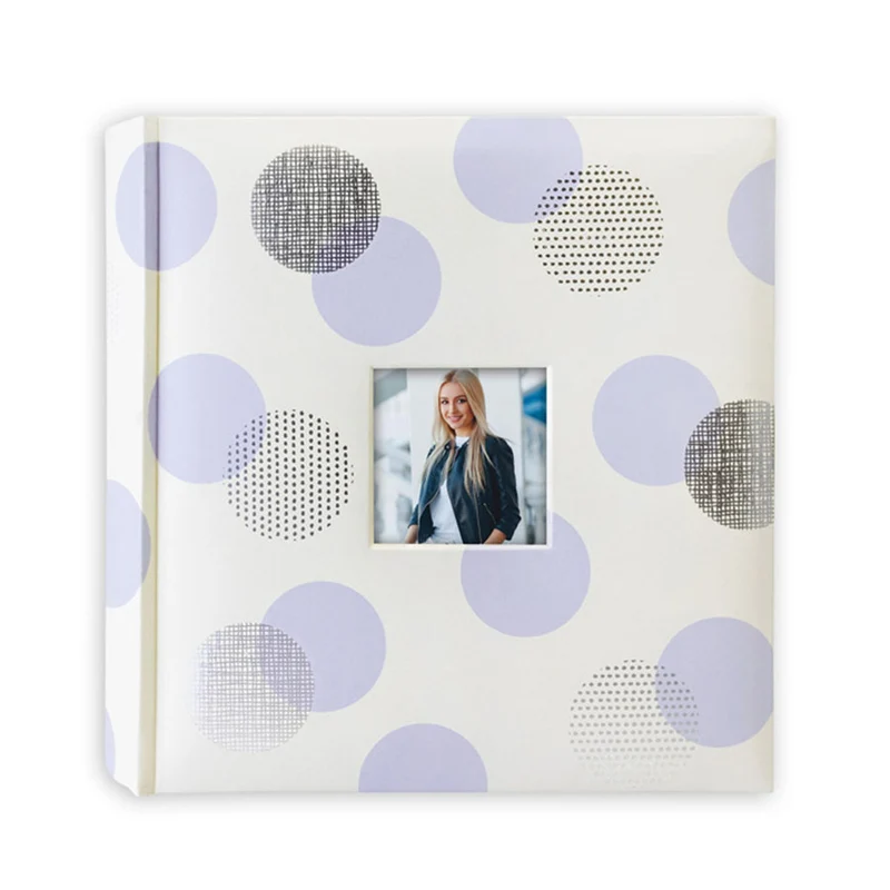 Album con pagine in cartoncino bianco "Elena Silver" 20 fogli (24x24) - Art. NZ2420S