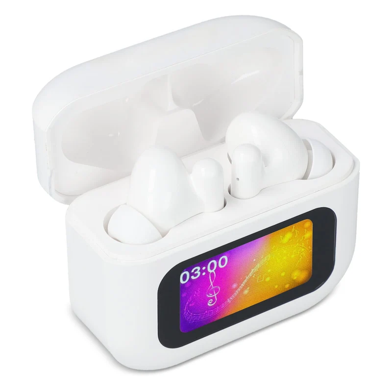 Auricolari ANC wireless con controllo LCD touchscreen
