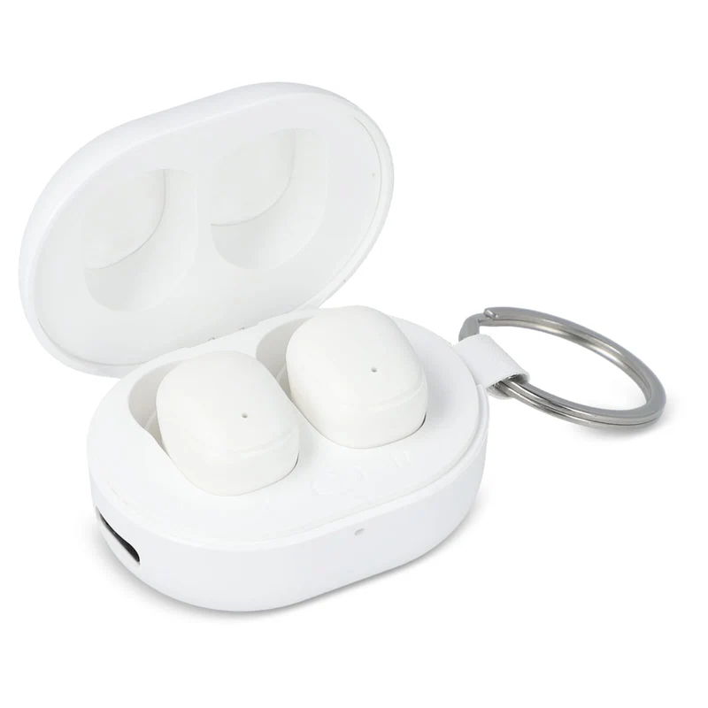 Mini auricolari senza fili formato portachiavi