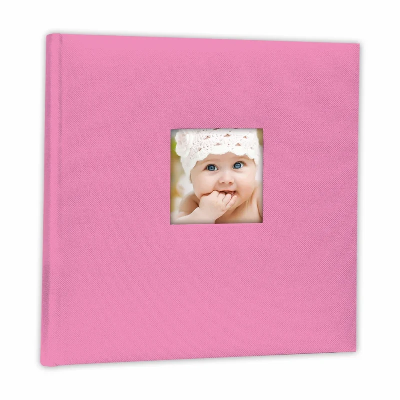 Album con pagine in cartoncino "Cotton Pink" 30 fogli (31x31) - Art. OP313130