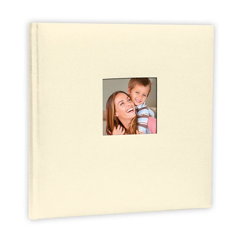 Album con pagine interne in cartoncino bianco "Cotton White" 20/30 fogli (24x24)/(31x31) - Art. OW242420/OW313130