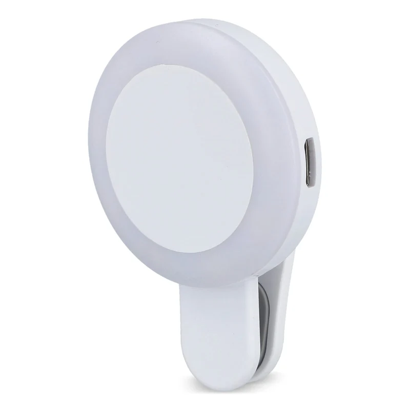 Luce LED universale per selfie portatile con luminosità a 3 livelli
