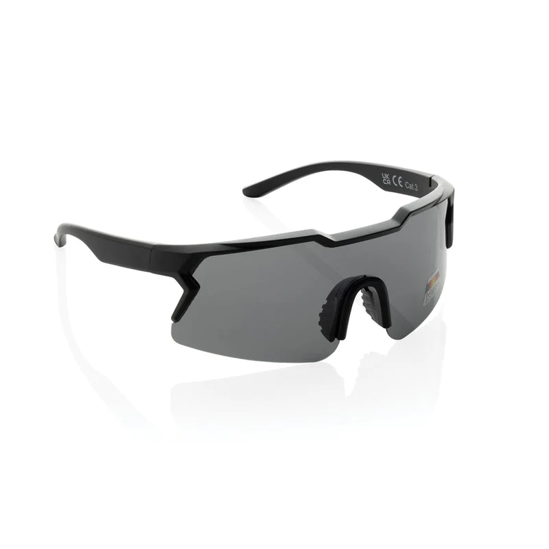 Occhiali sportivi polarizzati SproShield in plastica riciclata RCS