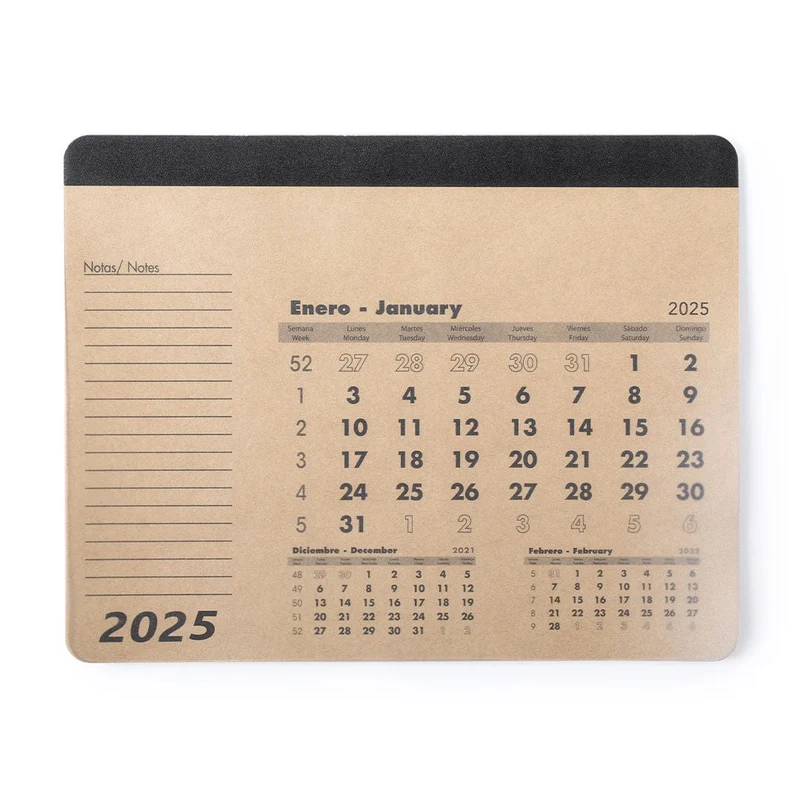 Tappetino Mouse Calendario Flen