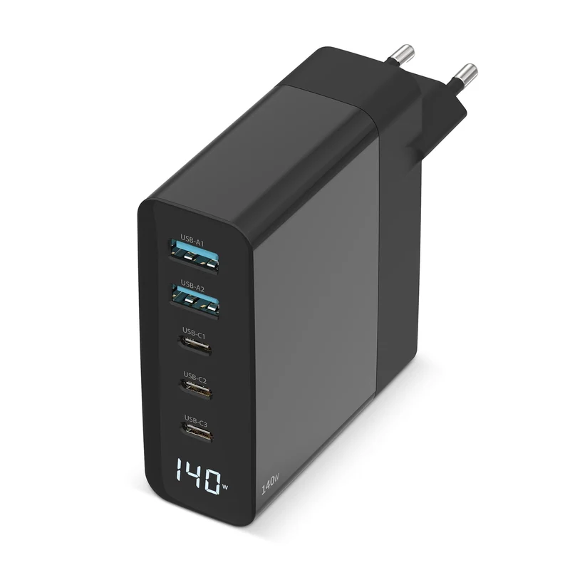 Adattatore 140W GaN Power Delivery Wall Charger
