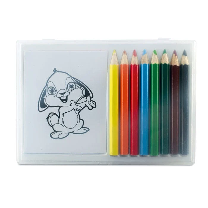 Set 8 colori e 20 disegni