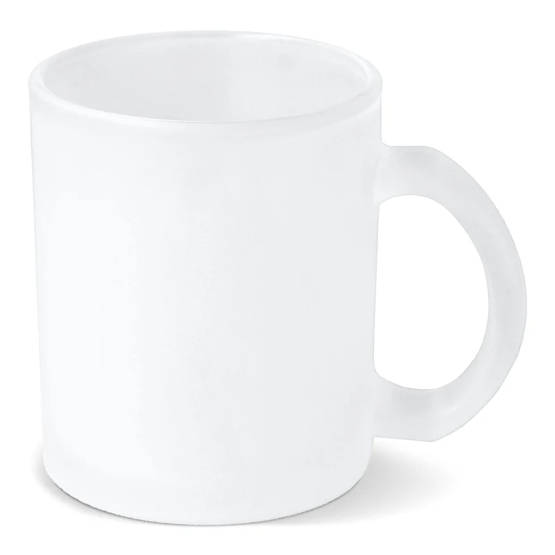 Tazza di vetro frosted subli Mallorca 335ml