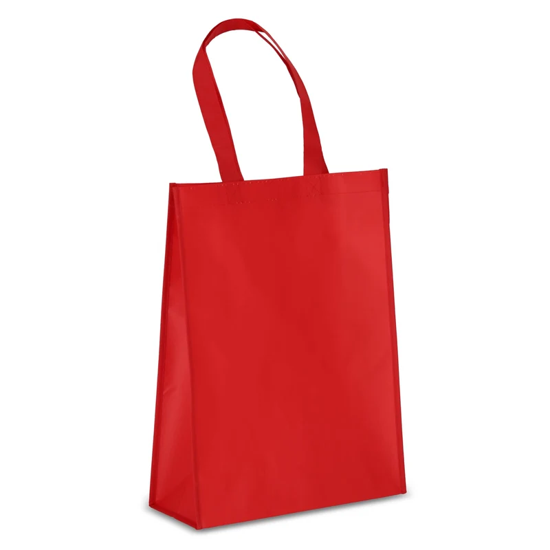 Borsa in TNT RPET laminato 30 x 12 x 40 cm 105g/m²