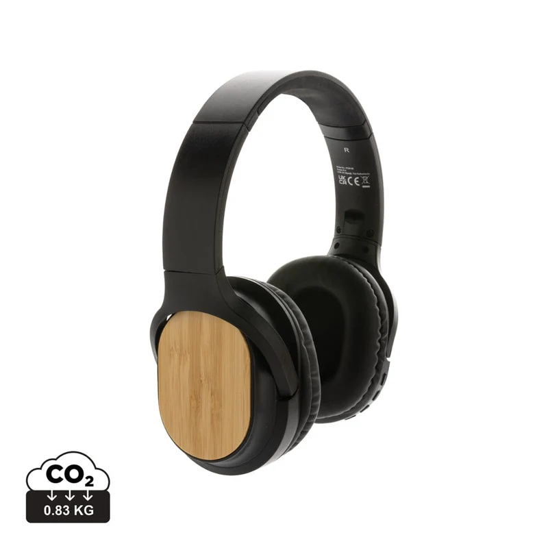 Cuffie wireless pieghevoli Elite RCS in bambù