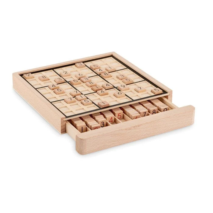 Sudoku da tavolo in legno