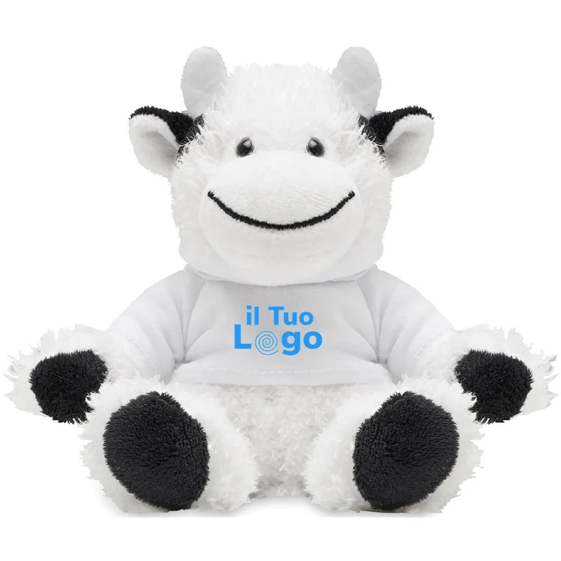 Peluche a forma di mucca