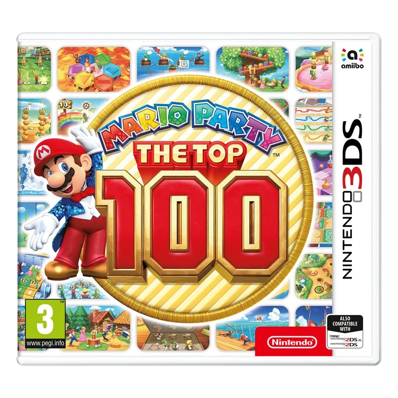 Mario Party The Top 100 Nintendo 3DS Nuovo Sigillato ITA