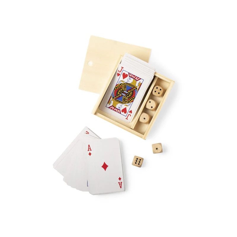 Set Gioco Dadi e Carte Personalizzate