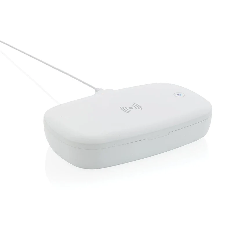 Scatola sterilizzatore UV-C con caricatore wireless 5 W