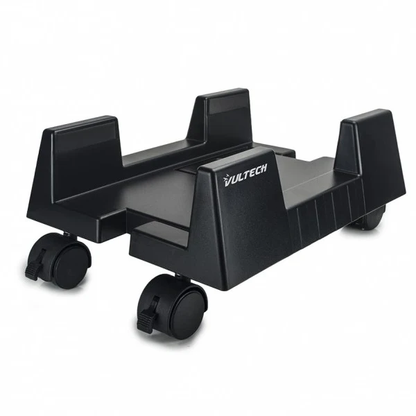 Vultech - Carrello Cp-02 Con 4 Ruote Stand Porta Case Pc Computer Fisso 15/26Cm