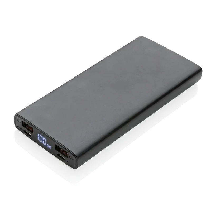 Powerbank in alluminio da 10.000 mAh 18 W con PD