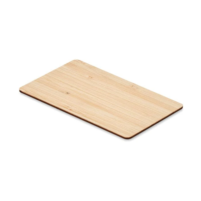 Scheda RFID in bamboo