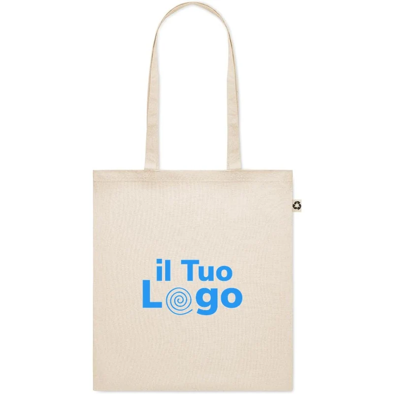 Shopper 140g in cotone riciclato