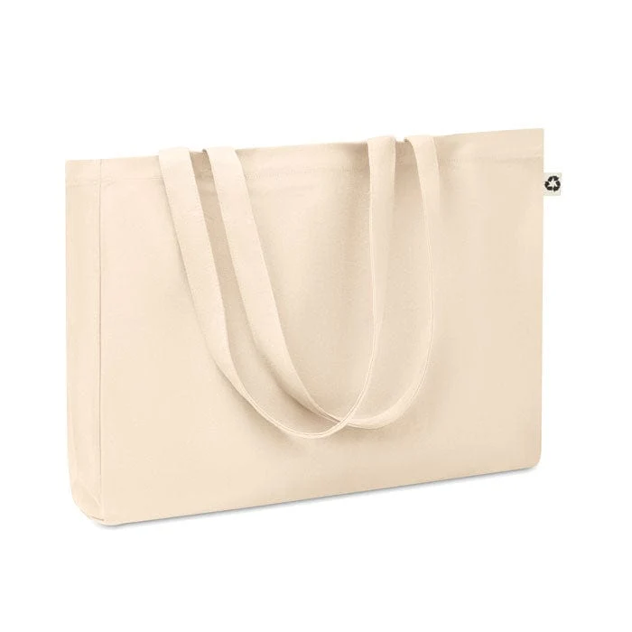 Borsa in tela riciclata 280 g naturale