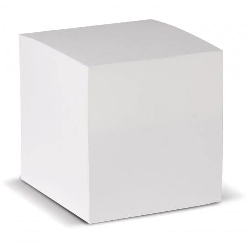 Cubo note bianco 9x9x9cm