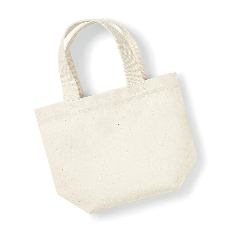 Mini Tote Deluxe in Cotone Organico