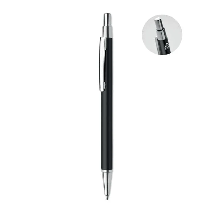 Penna a sfera in alluminio riciclato