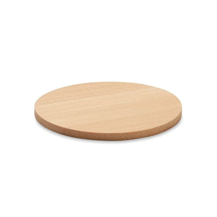 Sottobicchiere rotondo di bamboo
