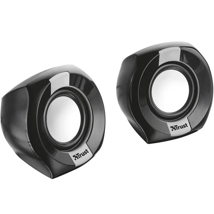 Trust Polo Speaker 2.0 Casse 8W Pc Audio Set Altoparlanti Stereo Desktop Nero