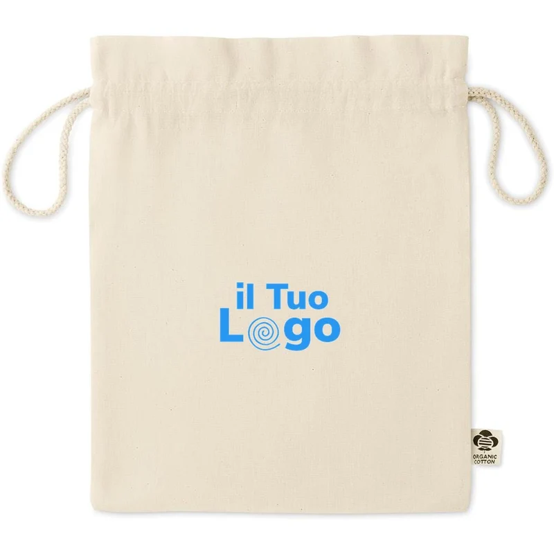 Borsa regalo media in cotone biologico