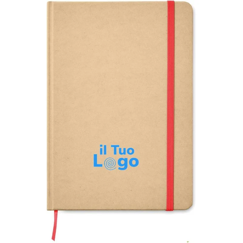 Notebook A5 riciclato natural